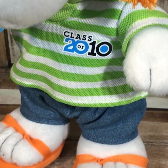 NWT Hallmark 2010 Graduate Snoopy Gift Card Holder Plush - Stands on his own! - Picture 4 of 7